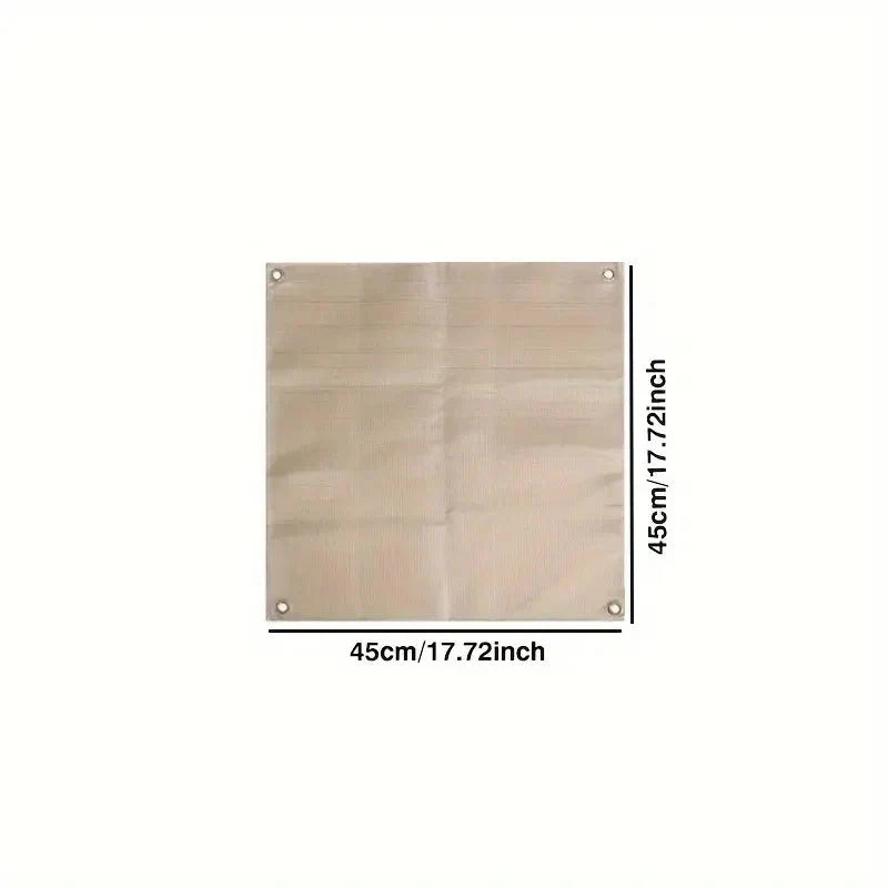 Heavy-Duty Fiberglass Deck Protector for Grills and Fire Pits – Portable Heat Shield Pad for Patio, Wood Decking, and Grass – Foldable Outdo | Thomler