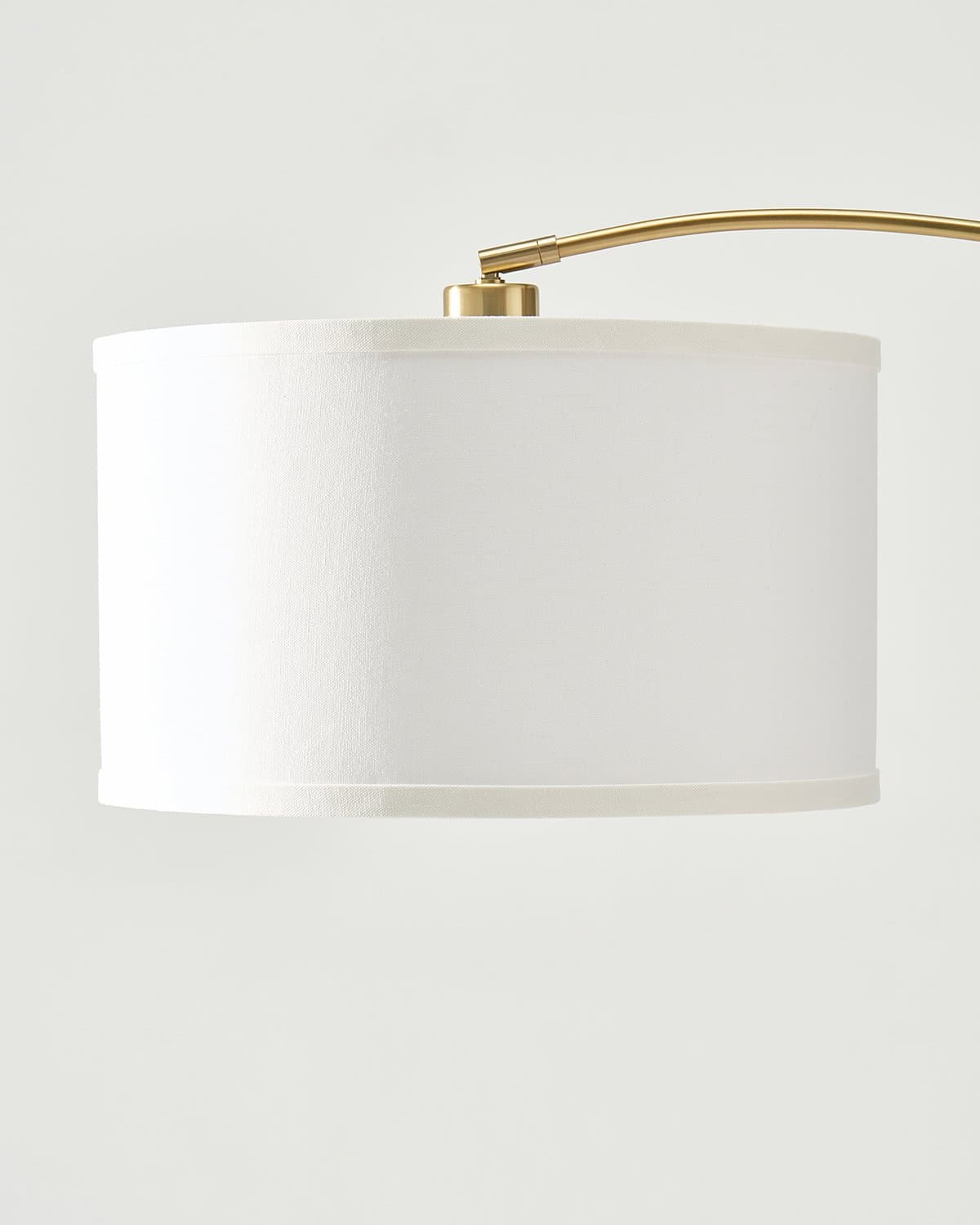 Arched Metal Reading Lamp with Marble Base 76 in Height for Living Room & Bedroom | Thomler