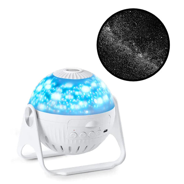 Cosmos Night Light Projector with Rotating Nebula & Stars LED for Bedroom Ceiling | Ambient Sleep Lamp for Kids & Adults | Thomler