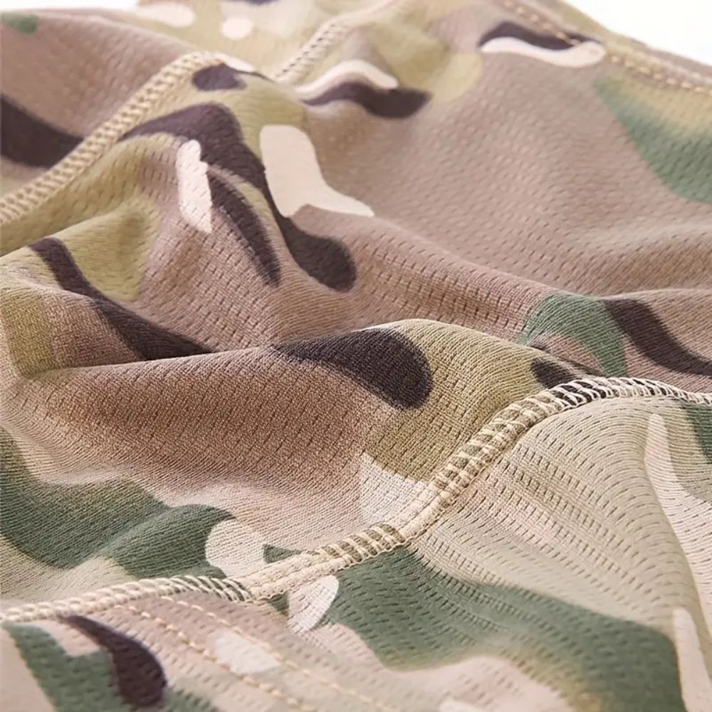 Fleece gevoerde camouflage bivakmuts volledig gezichtsmasker