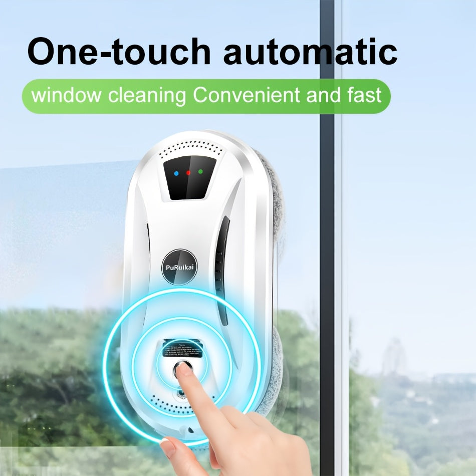 Robotic Window Cleaner with Remote Control for Glass Doors, Mirrors & Windows | Thomler