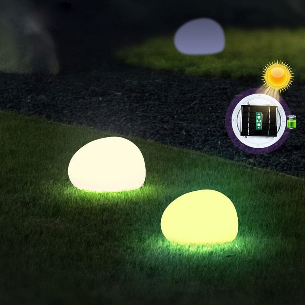 Aplique de pared LED de energía solar para patios, senderos y jardines: lámpara de exterior moderna resistente a la intemperie