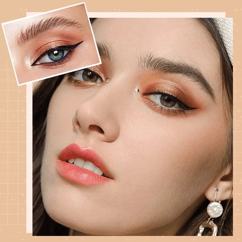 10-Color Glitter Eyeshadow Palette Shimmer Mineral Makeup for Parties Weddings Everyday Looks Highly Pigmented Long-Lasting Eye Shadow | Thomler