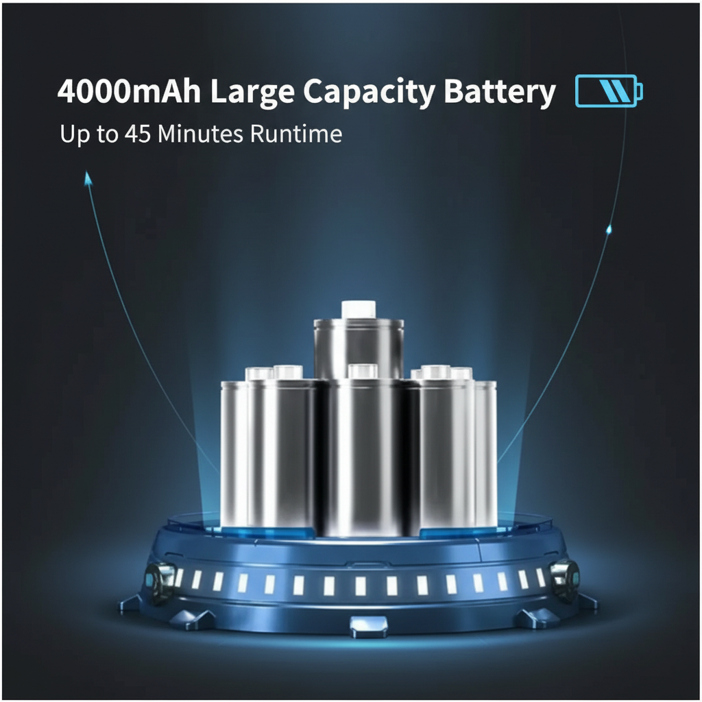 Wiederaufladbarer Handstaubsauger mit starker Saugkraft für Fahrzeuginnenräume, Polster, Sitze, Fußmatten, Tierhaarentfernung, tragbar und kabellos