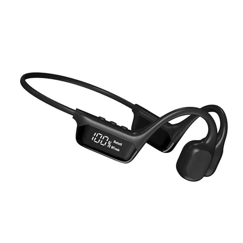 Auriculares de conducción ósea impermeables, reproductor de música integrado de 32 GB, audio inalámbrico de oído abierto para natación, buceo, carrera y deportes