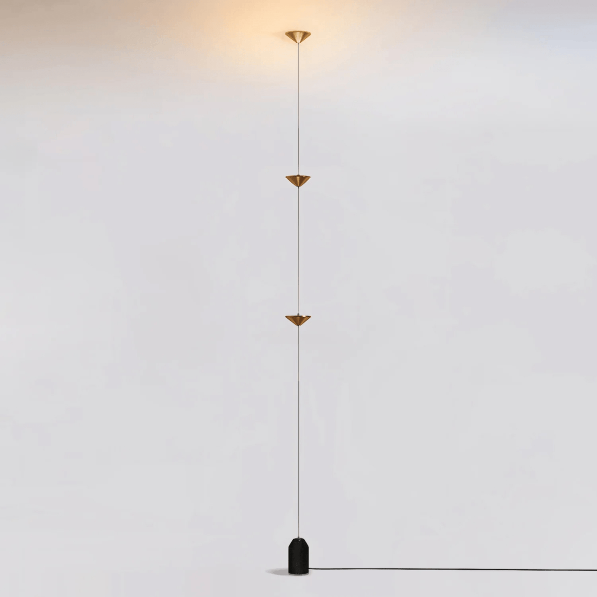 Lámpara de pie LED con contrapeso de mármol y cable de tracción ajustable para sala de estar, dormitorio, rincón de lectura, decoración moderna del hogar, iluminación ambiental y de trabajo