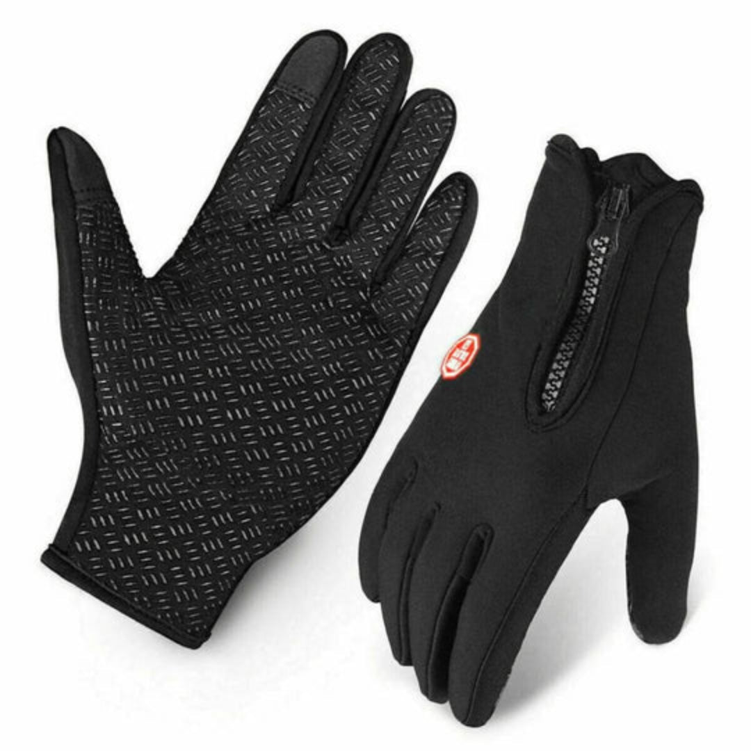 Insulated Winter Gloves Touchscreen Compatible Anti-Slip Palm Adjustable Cuff for Skiing Snowboarding Cycling Hiking Cold Weather Outdoor Sp | Thomler