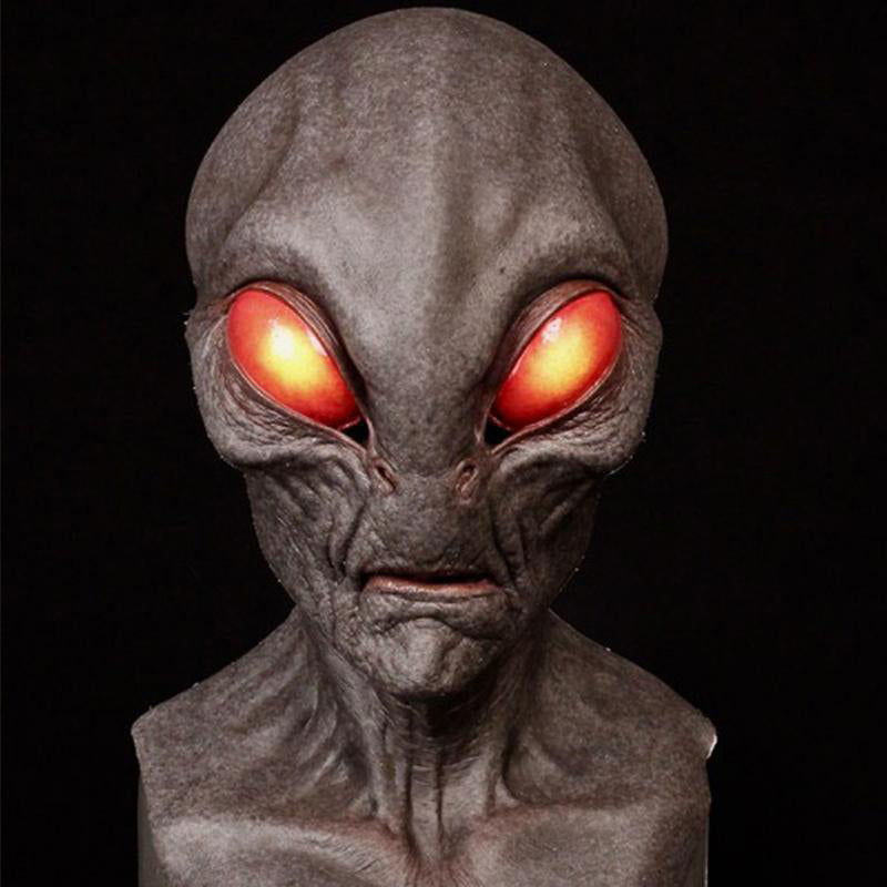 Vollgesichtsmaske für Erwachsene – Kostüm-Kopfbedeckung aus Naturlatex für Halloween, Theater & Cosplay-Events