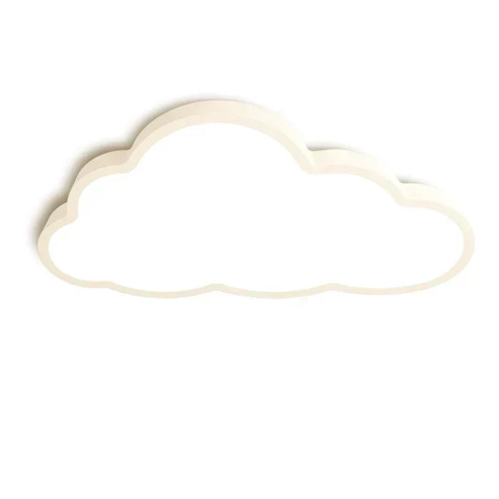 Cloud-Shaped LED Ceiling Light Fixture for Kids Bedroom Nursery Playroom Soft Warm White Glow 3000K Energy-Saving Acrylic Modern