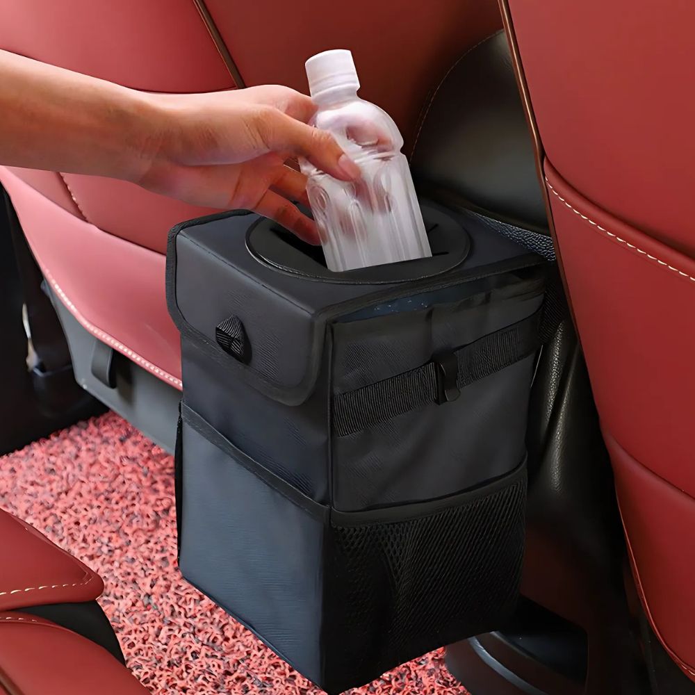 Free Hanging Waterproof Car Trashcan Bin