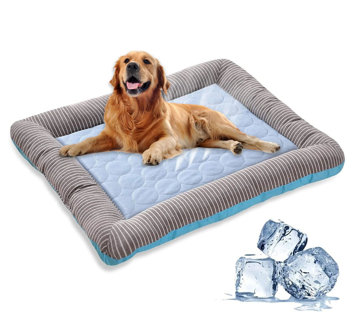 Koelmat voor honden van ijzijdemateriaal