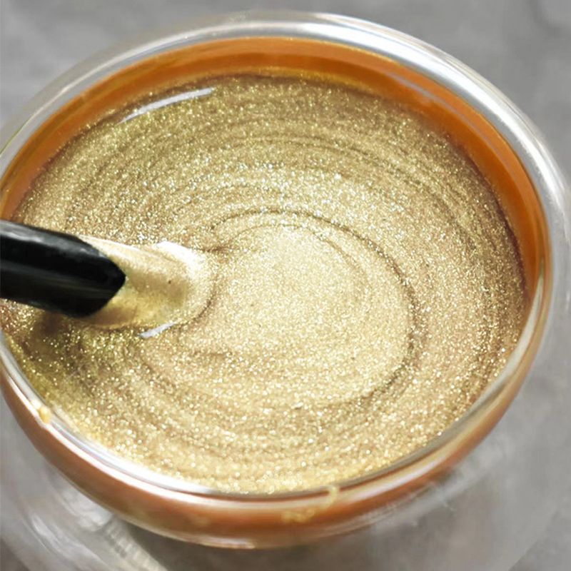 Premium Metallic Gold Paint for Wood, Metal & Stone Surfaces – Water-Based, Weather-Resistant Finish | Thomler