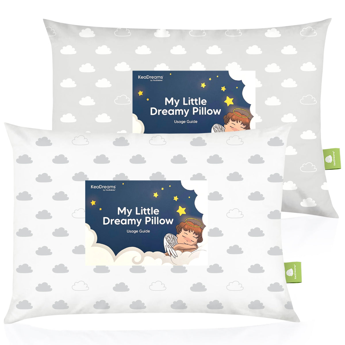 2-Pack Toddler Pillows Without Pillowcase