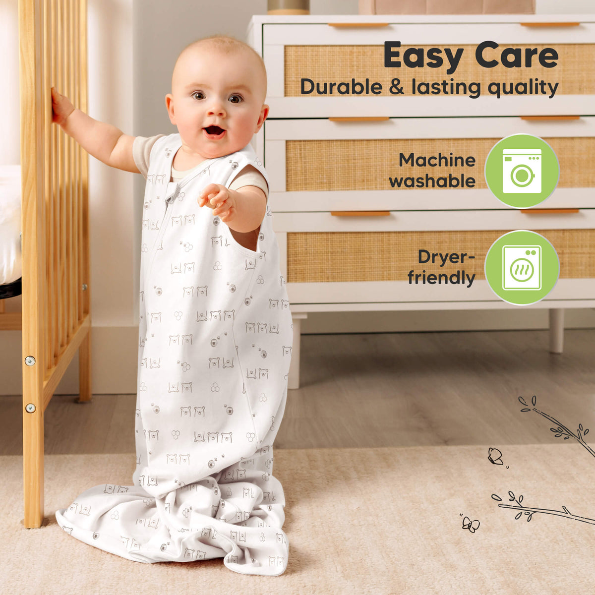 2-Pack Baby Sleep Sacks