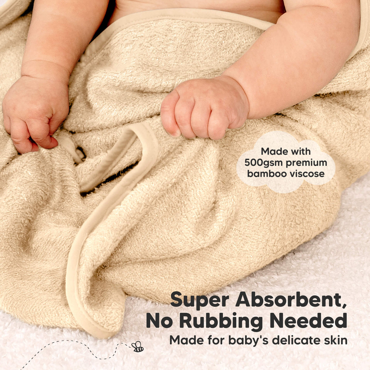 2-Pack Baby Hooded Towels