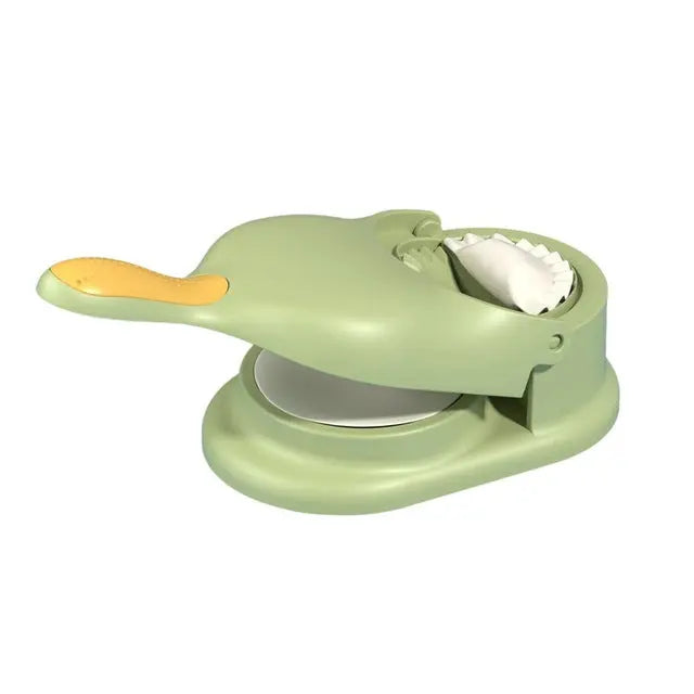 Dumpling Press Maker Tool with Dual Molds for Pierogies Potstickers Gyoza Ravioli Hand Press Kitchen Gadget for Homemade Dumplings Pierogi E | Thomler