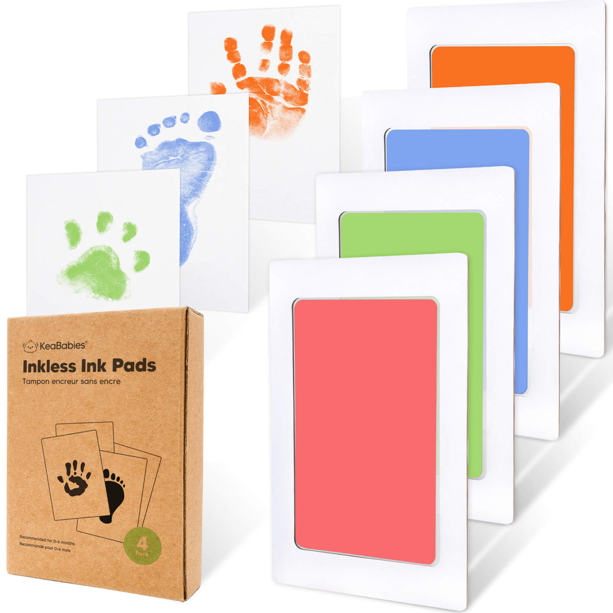 4-Pack Baby Inkless Ink Pads
