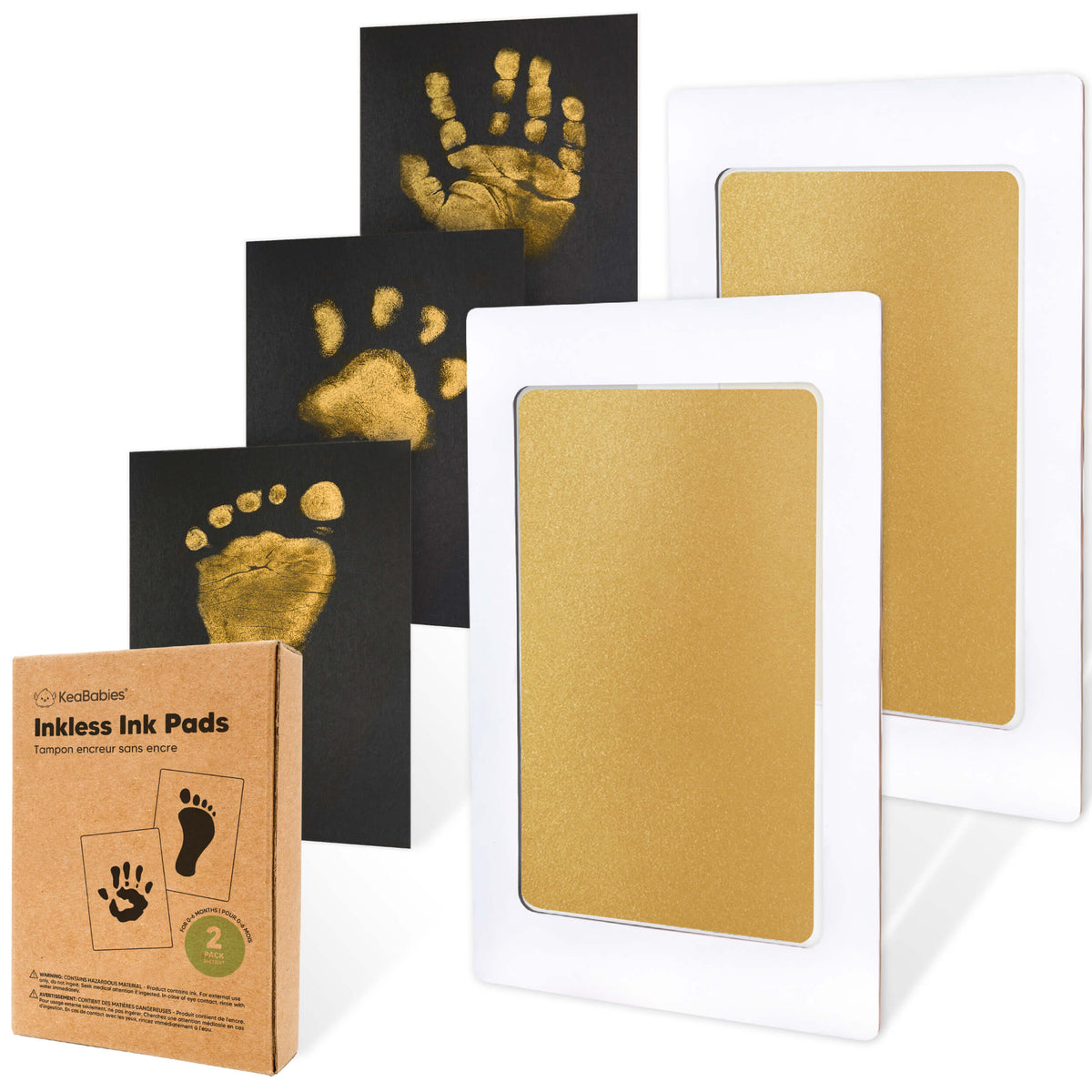 2-Pack Baby Inkless Ink Pads
