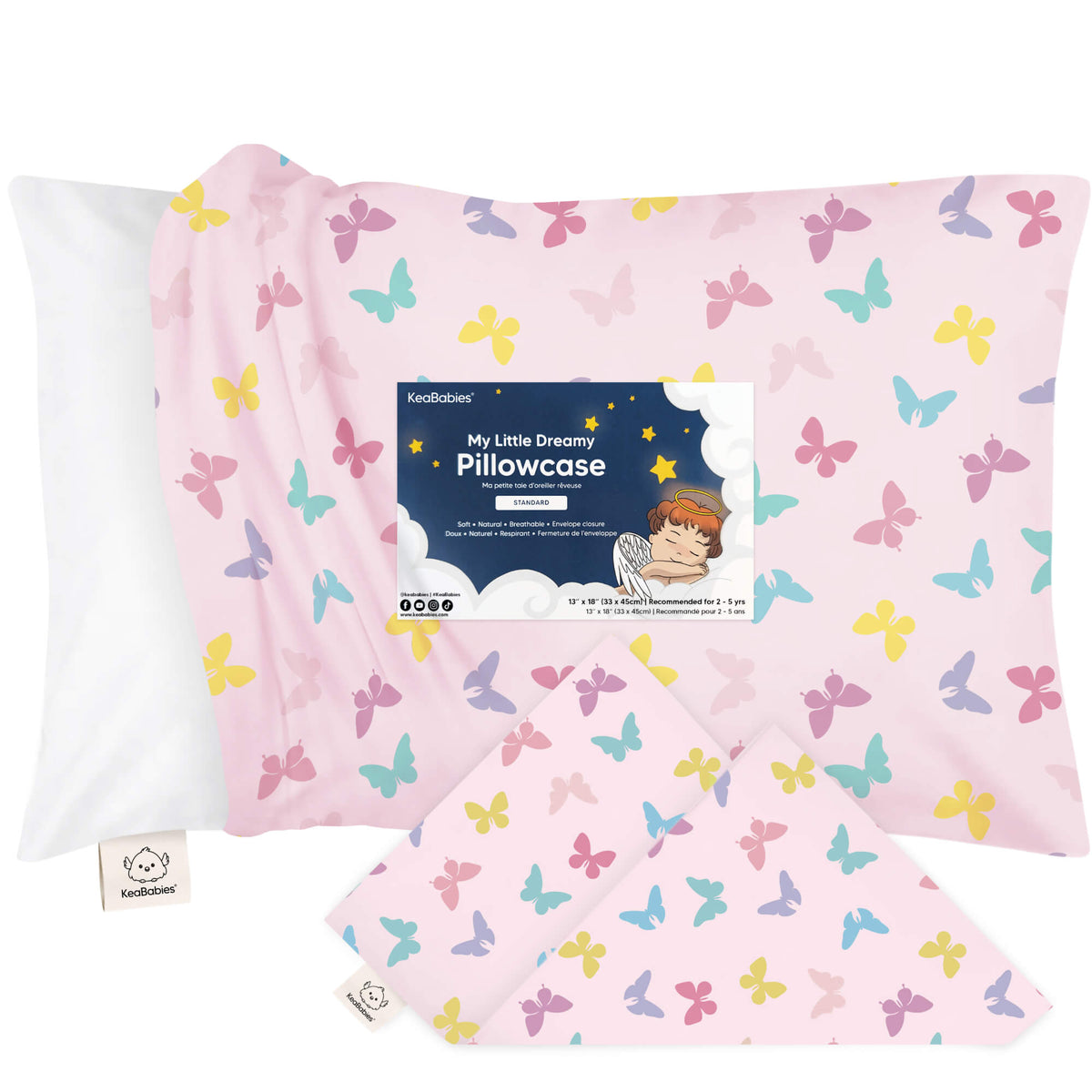 Printed Toddler Pillowcase 13X18"