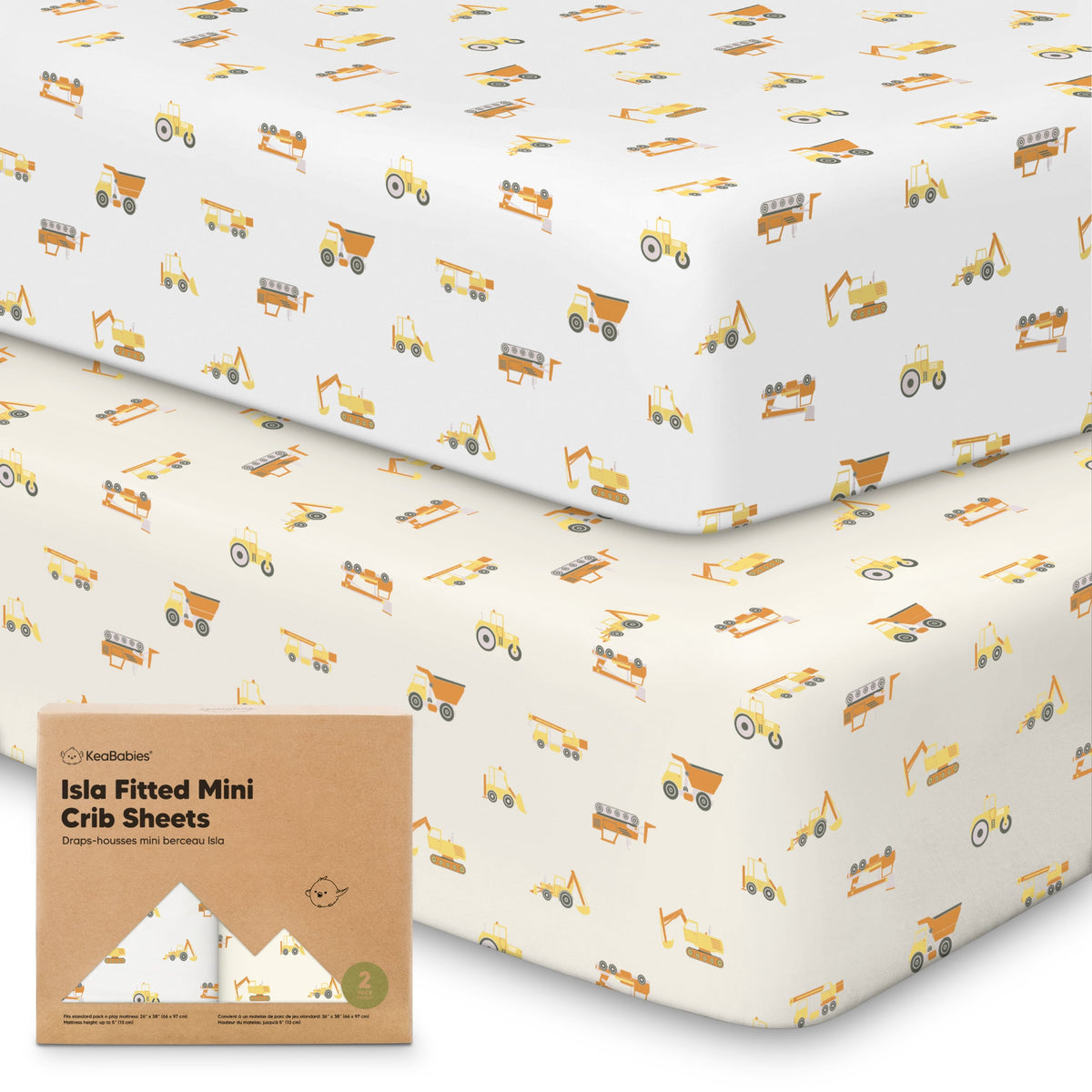 Fitted Mini Crib Sheets