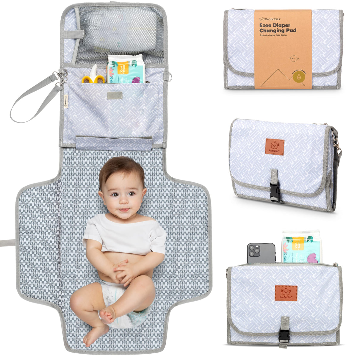 Slim Portable Diaper Changing Pad