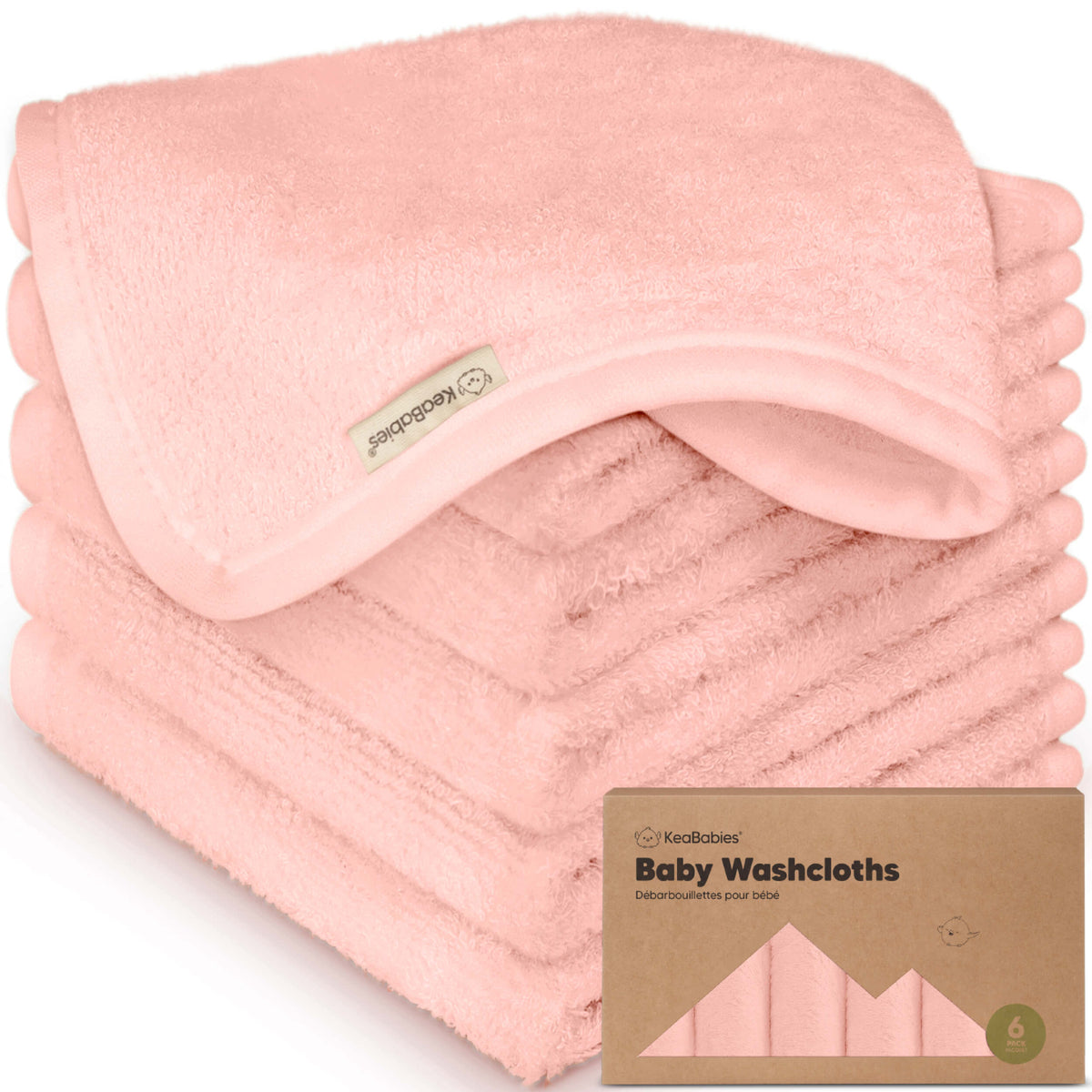 Deluxe Bamboo Baby Washcloths