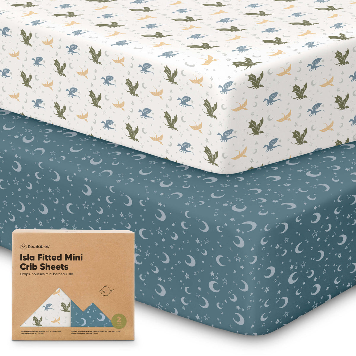 Fitted Mini Crib Sheets
