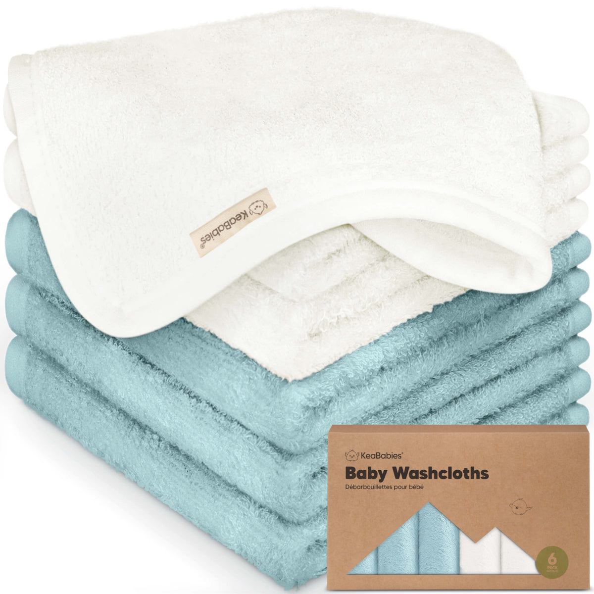 Deluxe Bamboo Baby Washcloths
