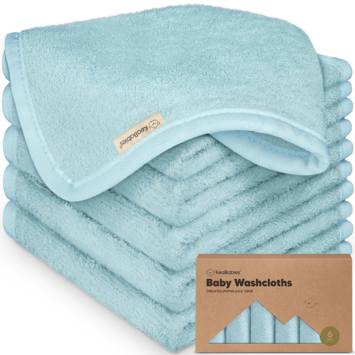 Deluxe Bamboo Baby Washcloths