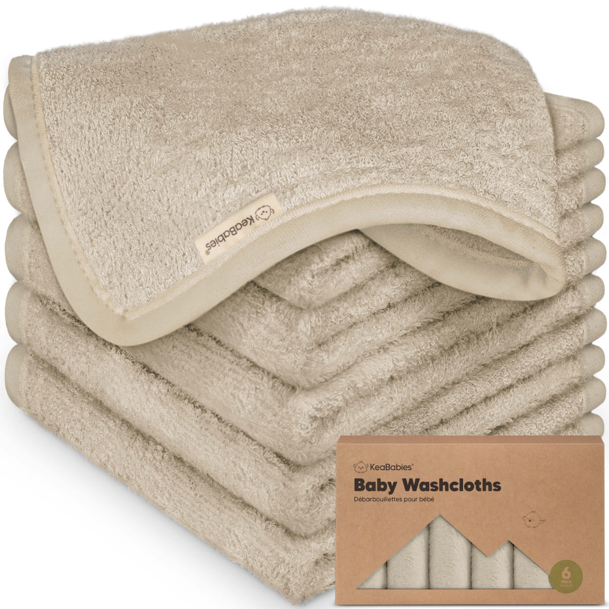 Deluxe Bamboo Baby Washcloths