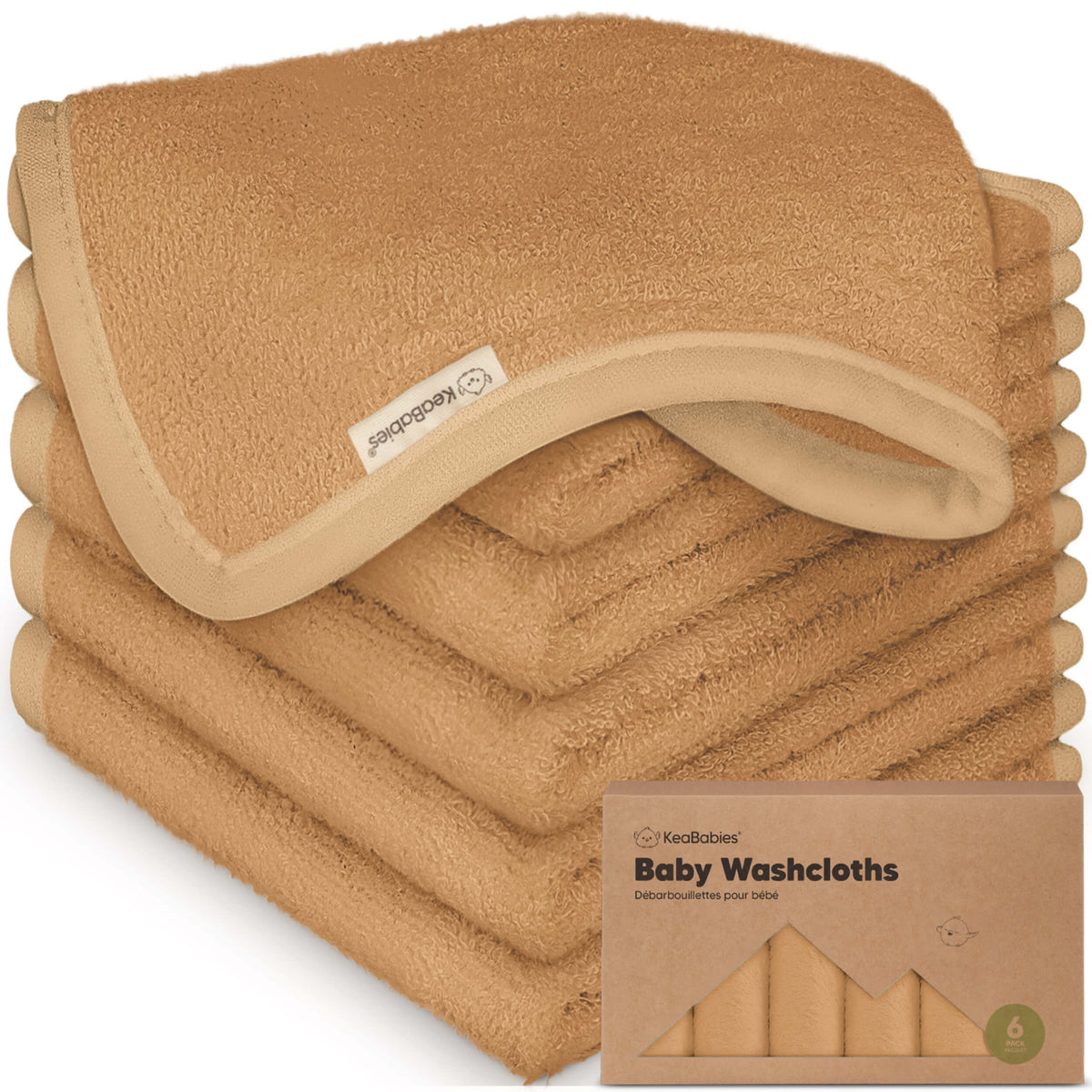 Deluxe Bamboo Baby Washcloths