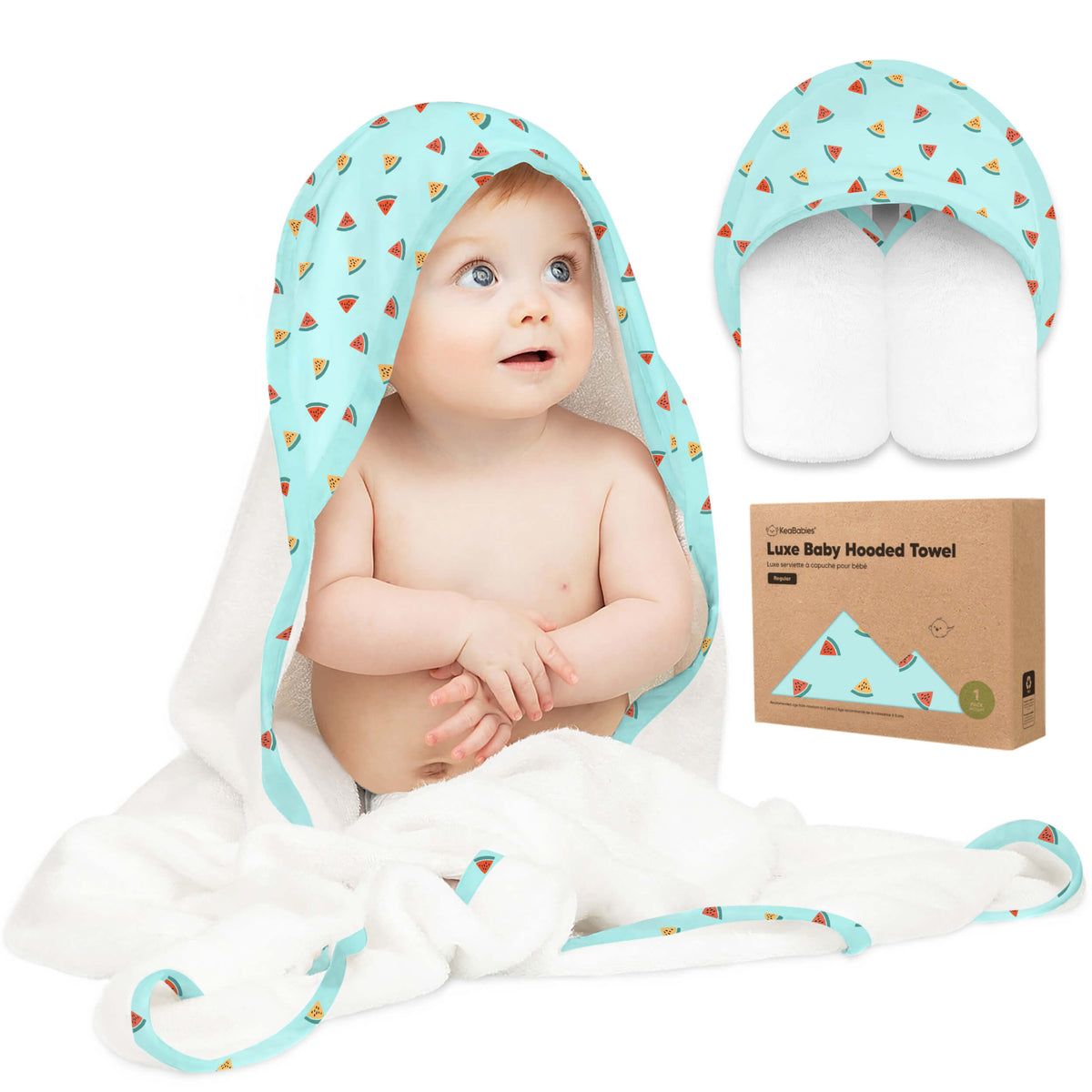 Plush Baby Hooded Towel