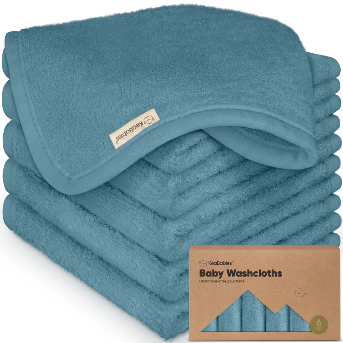 Deluxe Bamboo Baby Washcloths