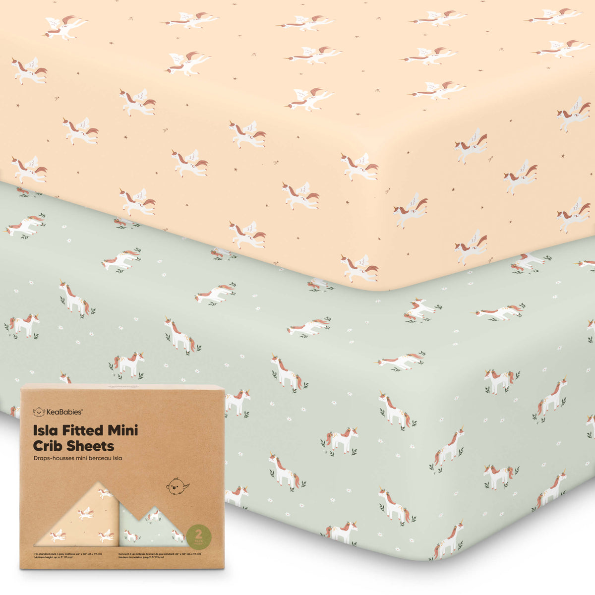 Fitted Mini Crib Sheets
