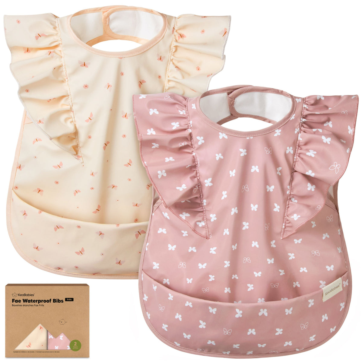 2-Pack Waterproof Bibs