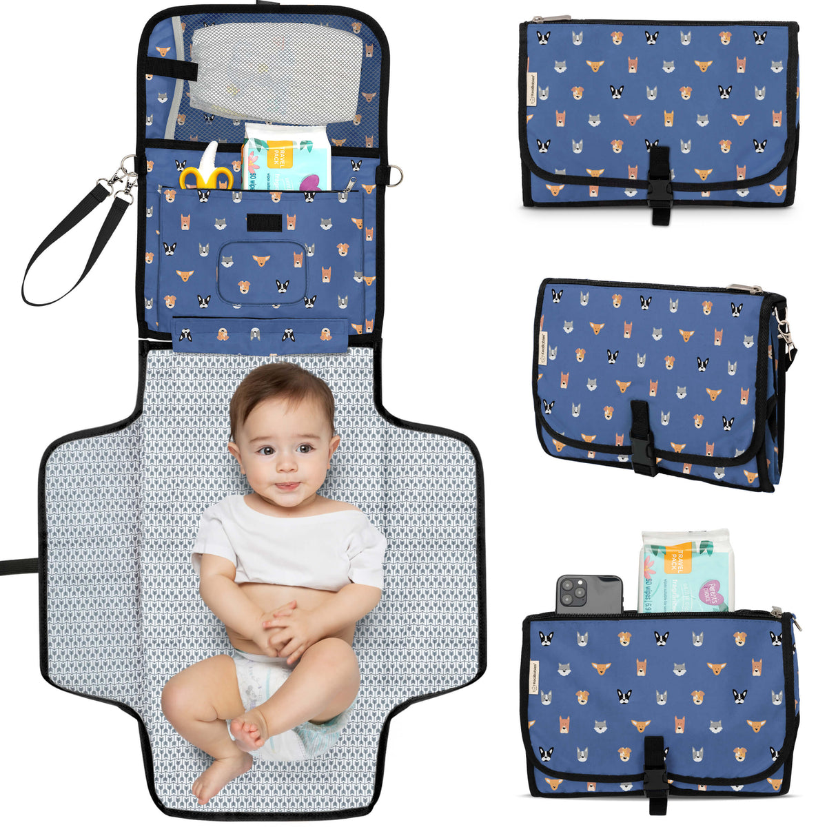 Slim Portable Diaper Changing Pad