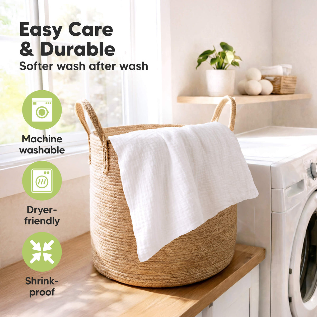 2-Pack Muslin Toddler Pillowcases