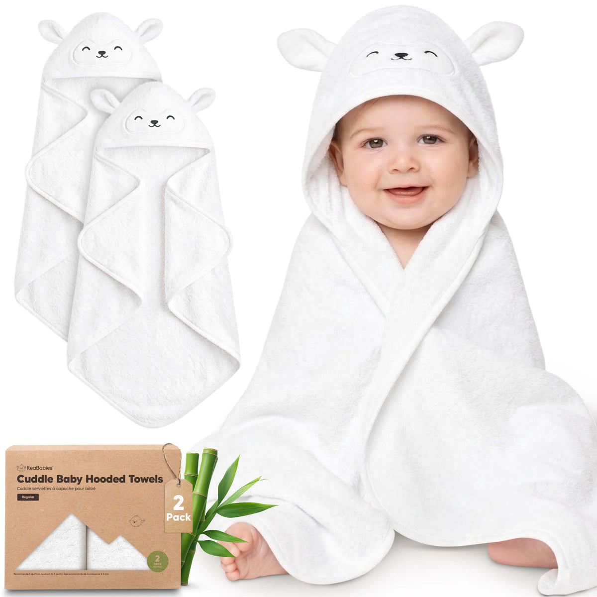 Cuddle Baby Handdoek met Capuchon