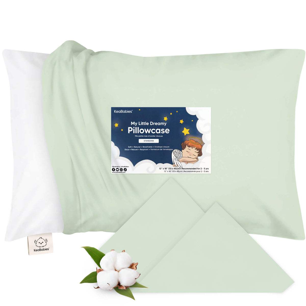Printed Toddler Pillowcase 13X18"