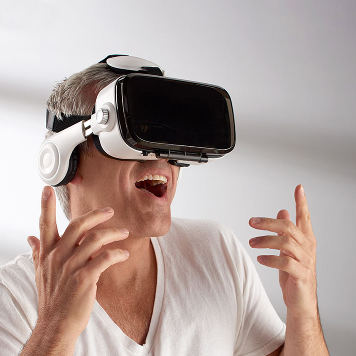 Auriculares de realidad virtual Bluetooth con audífonos