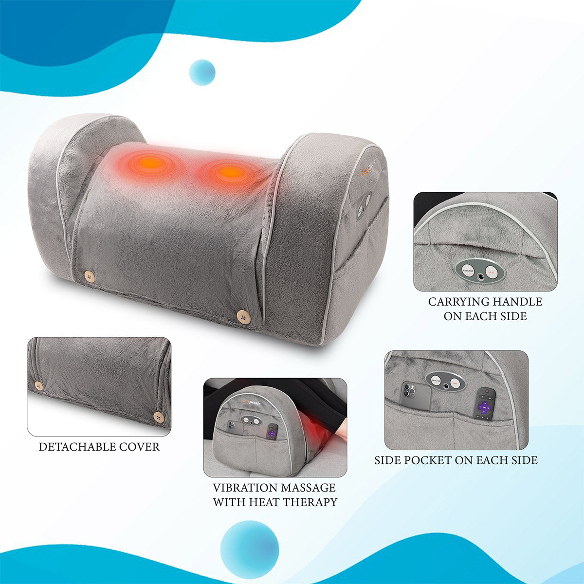 Warming Leg Rest Massager