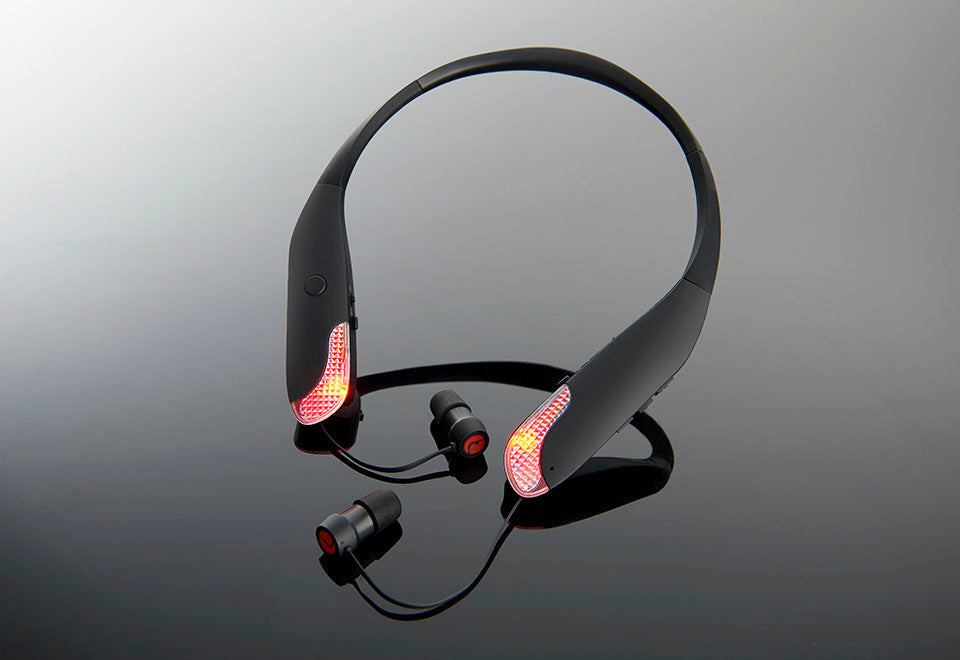 Auriculares deportivos de alta visibilidad