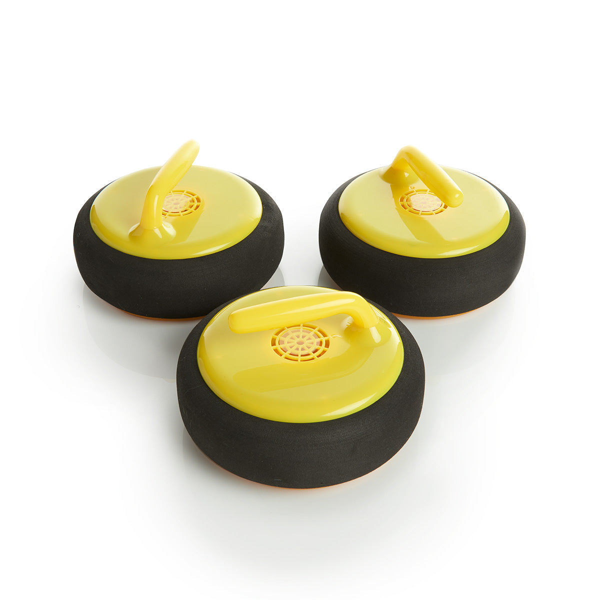 Schwebendes Curling-Set