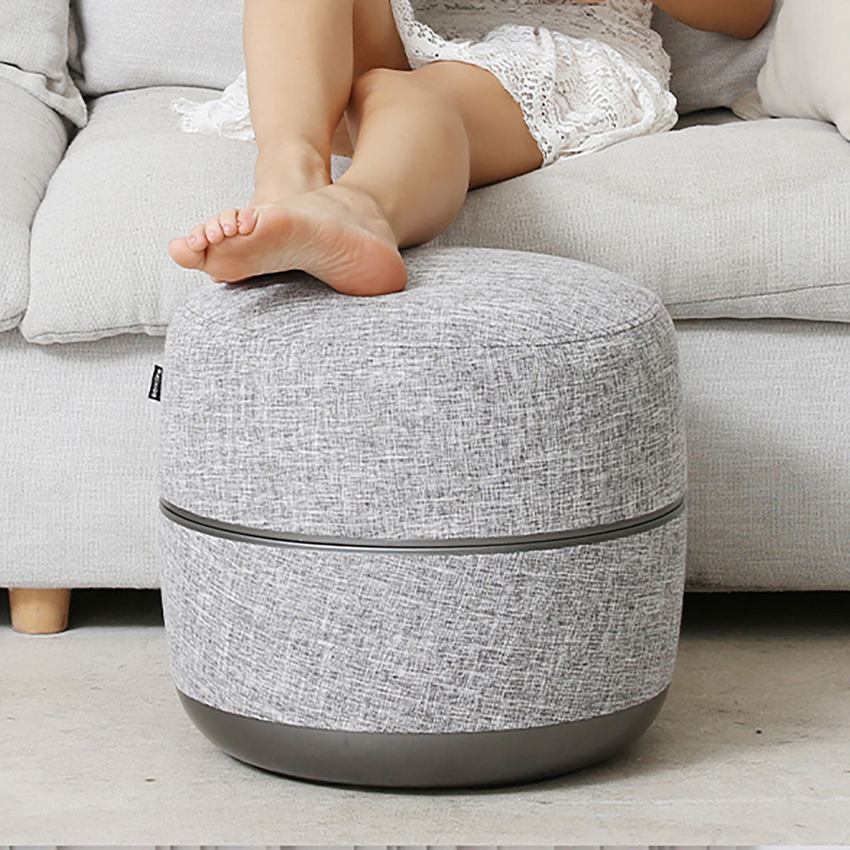 Foot Massaging Ottoman
