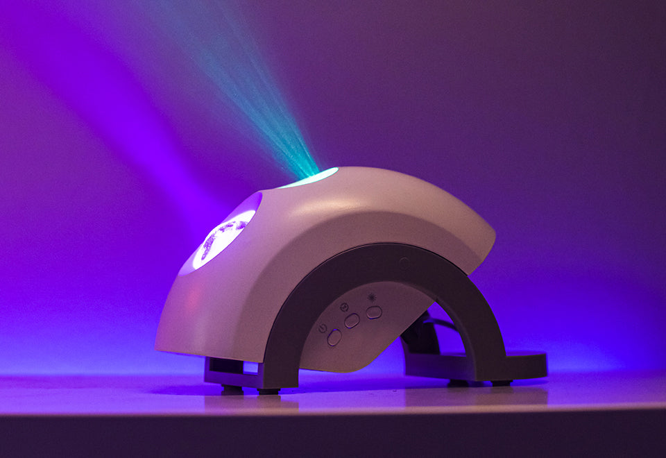 Laser-Nebelprojektor