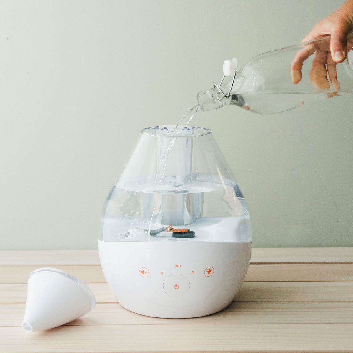Humidificador para dormir con sonidos relajantes