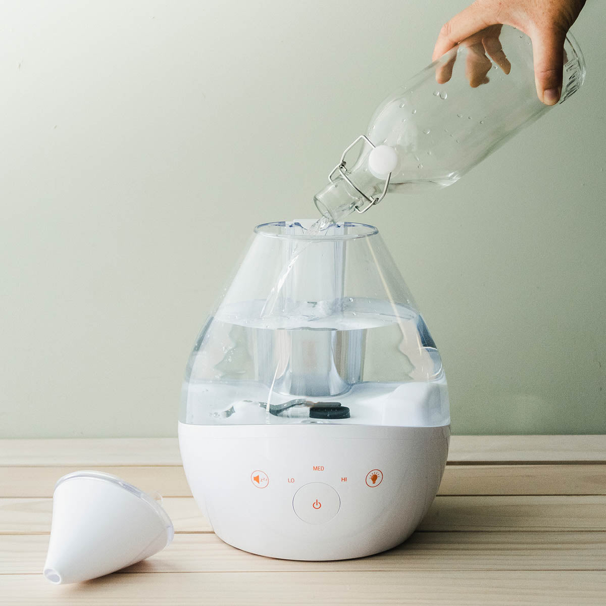 Humidificador para dormir con sonidos relajantes