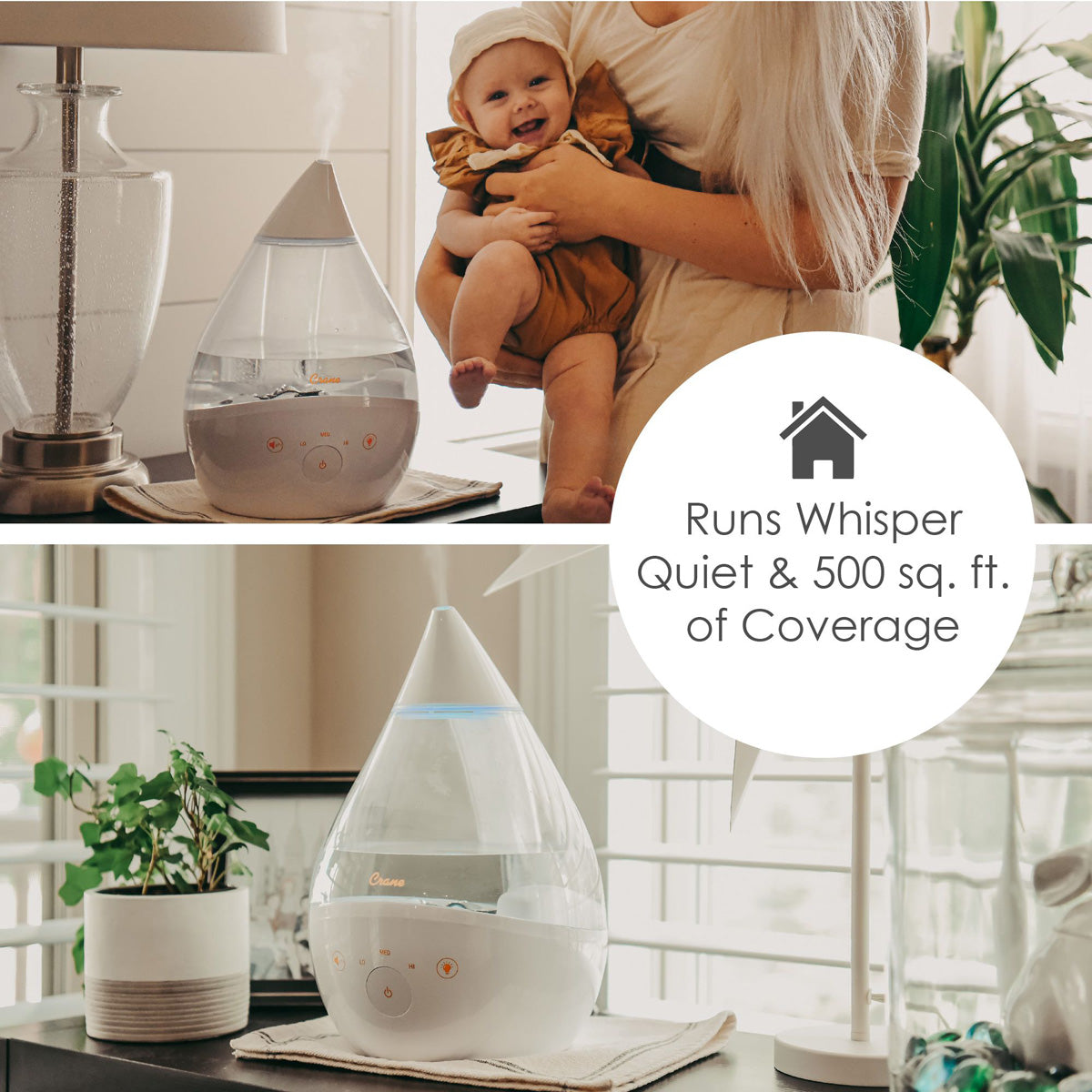 Humidificador para dormir con sonidos relajantes