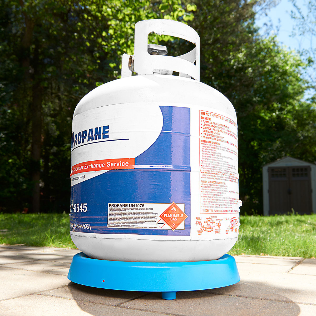 Smarte drahtlose Propan-Waage