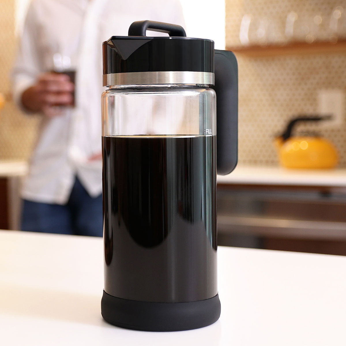 Cafetera de café frío instantáneo